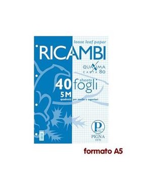 Ricambi 5 mm A5 Pigna